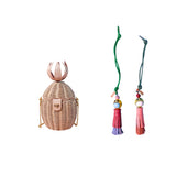Silang Pineapple Mini Bag with 2 pcs. Baba Bag Charm