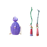 Silang Pineapple Mini Bag with 2 pcs. Baba Bag Charm